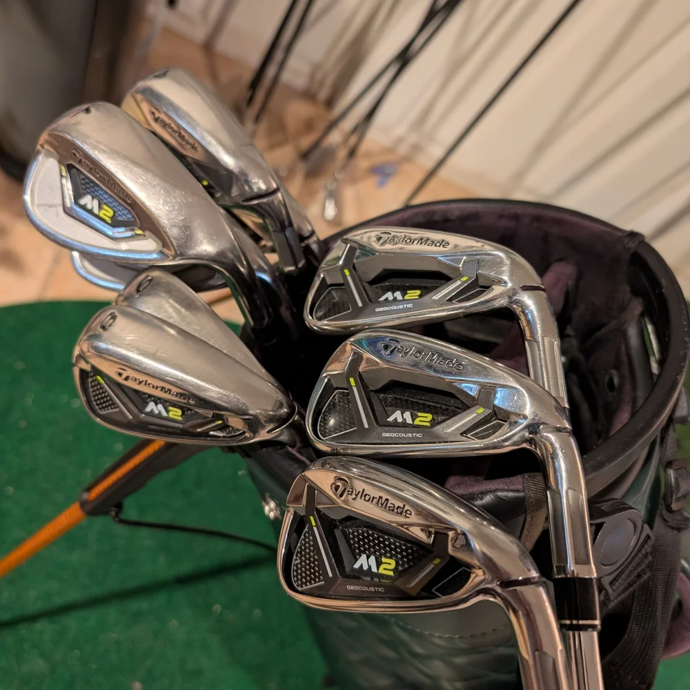 TaylorMade M2 Golf Iron Set - Picture 3 of 7